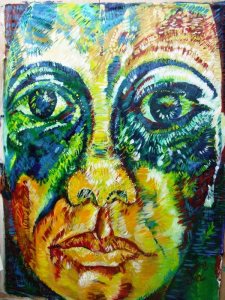 "אני, תבנית, נוף...." - דיוקן עצמי