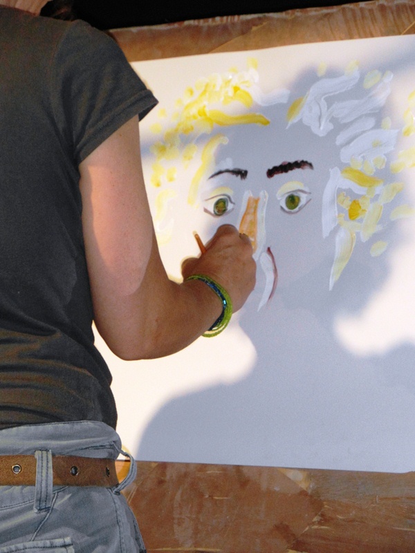 מתוך סדנת 'דרך הפנים' מתוך סדנת 'דרך הפנים'