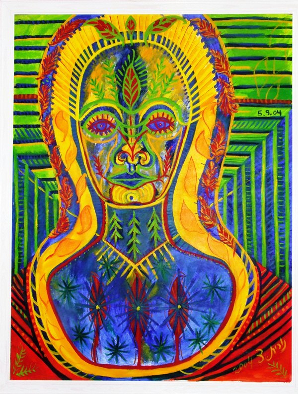 אמא גדולה עתיקה - מתוך סדרת דיוקן עצמי - נורית צדרבוים 2004