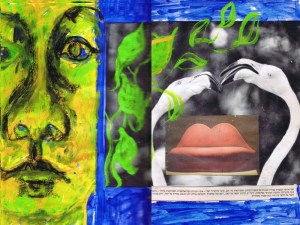 מתוך 'ספר אובייקט' - דיוקן . נורית צדרבוים 2003