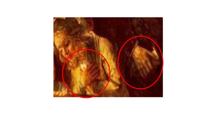 איור 9 - הצלבת ידיים