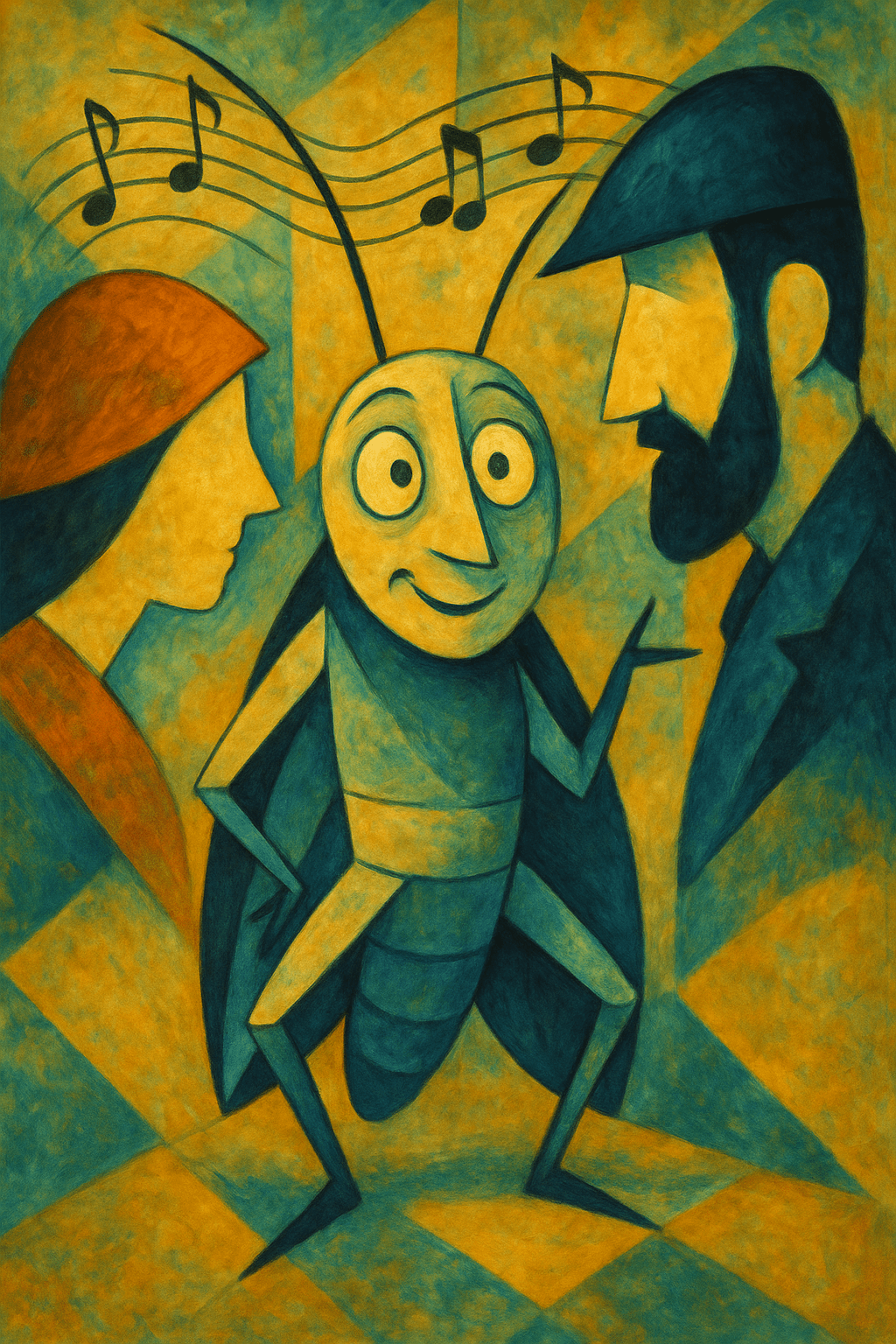 הכל בגלל צרצר קטן